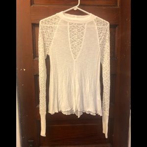 Free People lace sweater